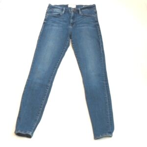 Frame Denim Womens Jeans Sz 26 Le High Skinny Stretch Fall Winter Boots Western
